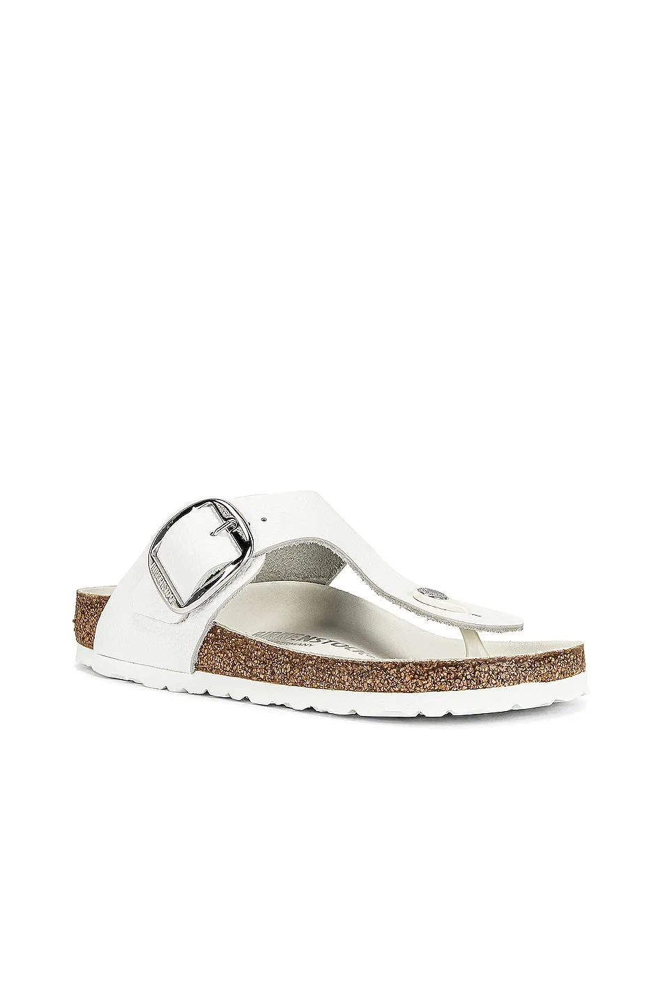 Birkenstock Gizeh Big Buckle Sandals, white