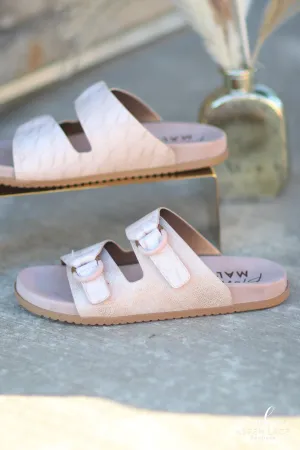 Blowfish Cardinal Sandals (Rose Gold)