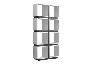 Bookshelf, Bookcase, Etagere, 5 Tier, For Office, Contemporary & Modern - White by Couch.com