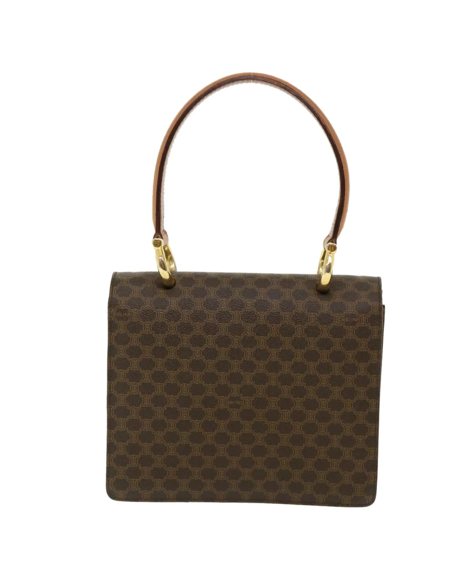 Celine Macadam Canvas Hand Bag