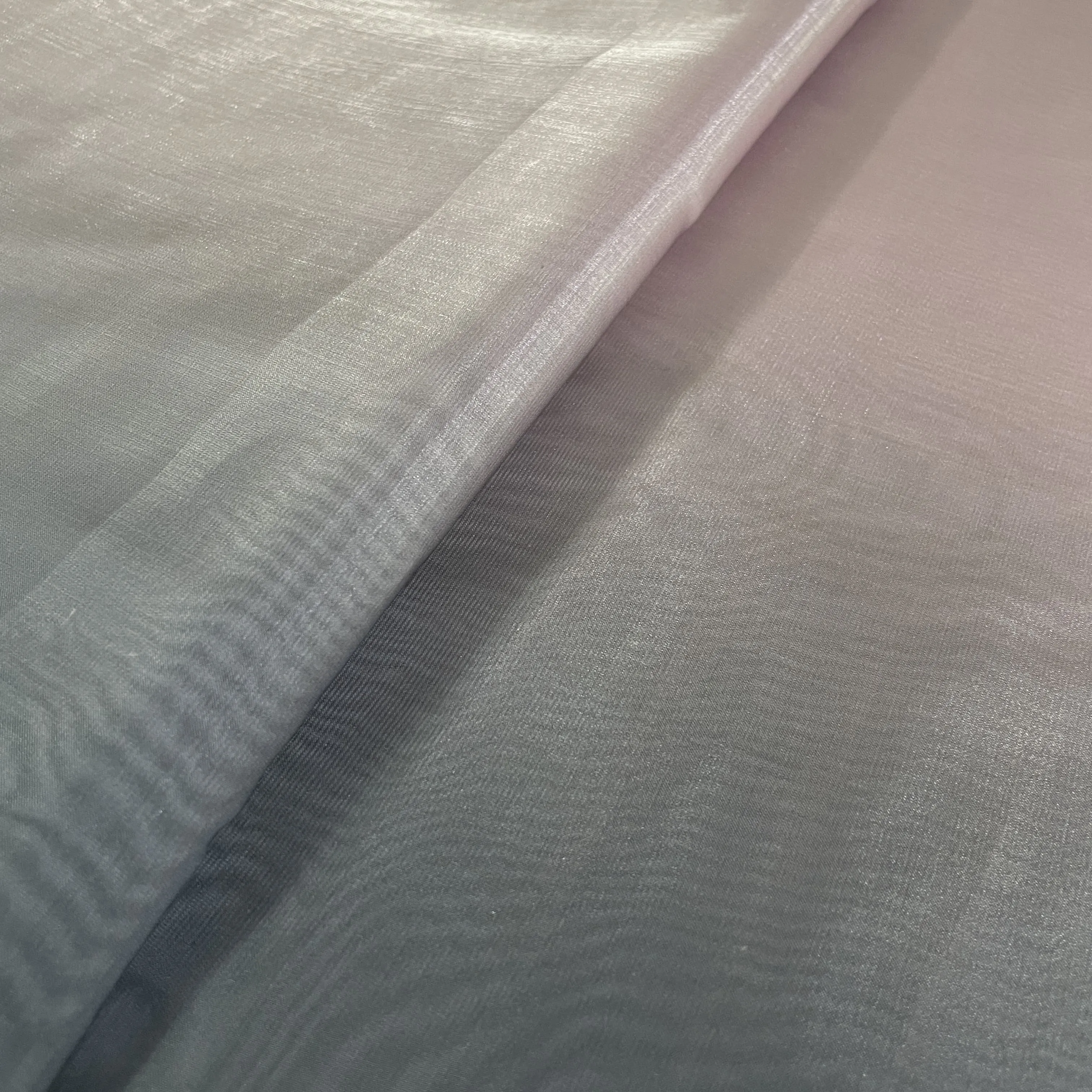 Exclusive Grey Ombre Organza Fabric