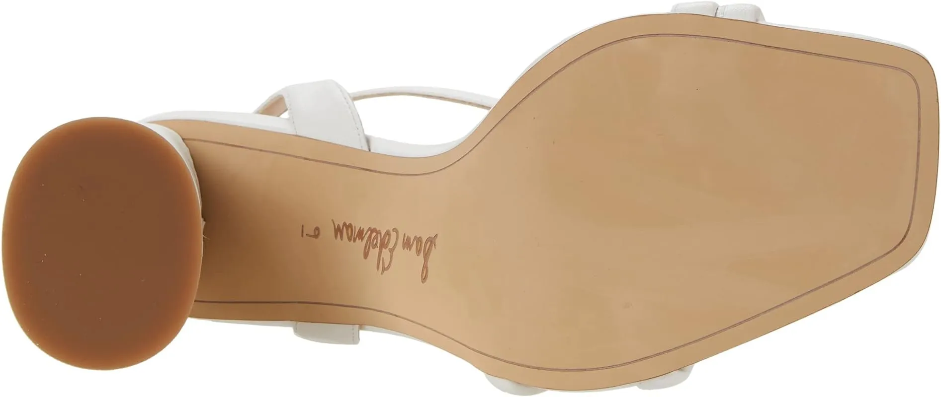Kia Sam Edelman sandals, bright white