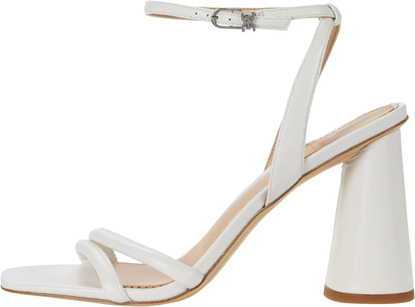 Kia Sam Edelman sandals, bright white