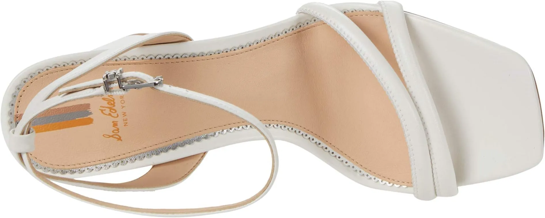 Kia Sam Edelman sandals, bright white