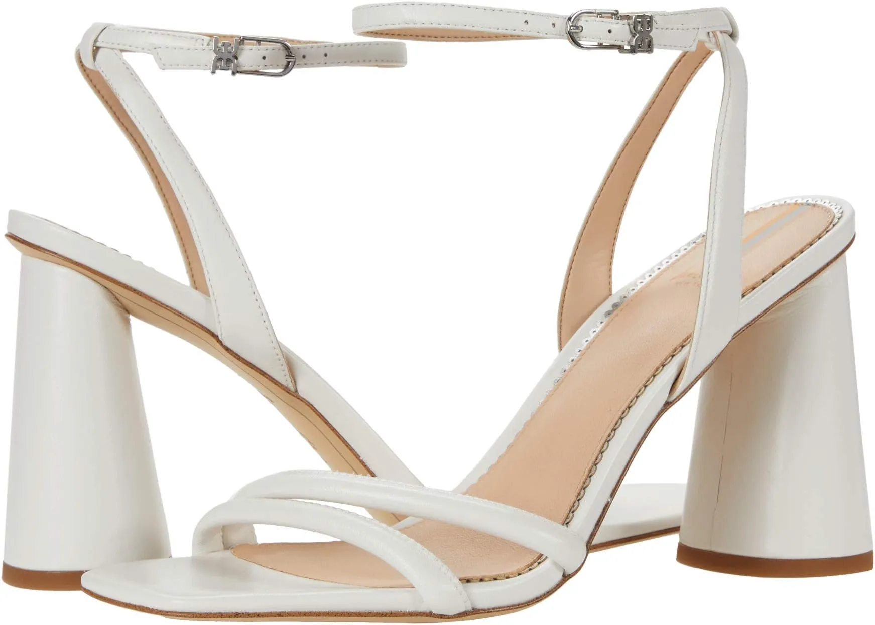 Kia Sam Edelman sandals, bright white