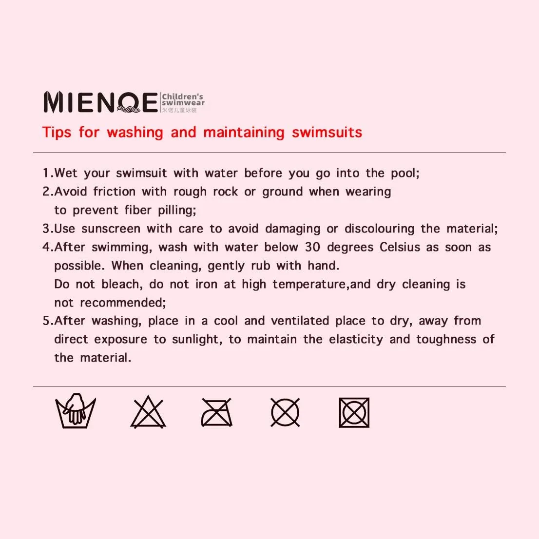 MIENOE Teen Girls' Swimsuits Two-Piece V-Neck Bikini Adjustable Shoulder Straps Swimsuit Kids Bikini with Chest Pad