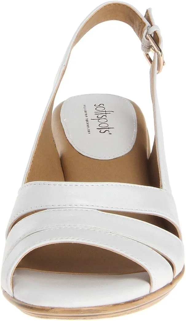 Neima Sandals - Soft Spots Comfortiva, White Velvet Sheep Nappa