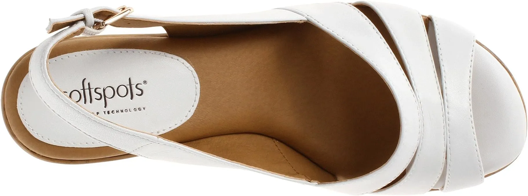 Neima Sandals - Soft Spots Comfortiva, White Velvet Sheep Nappa