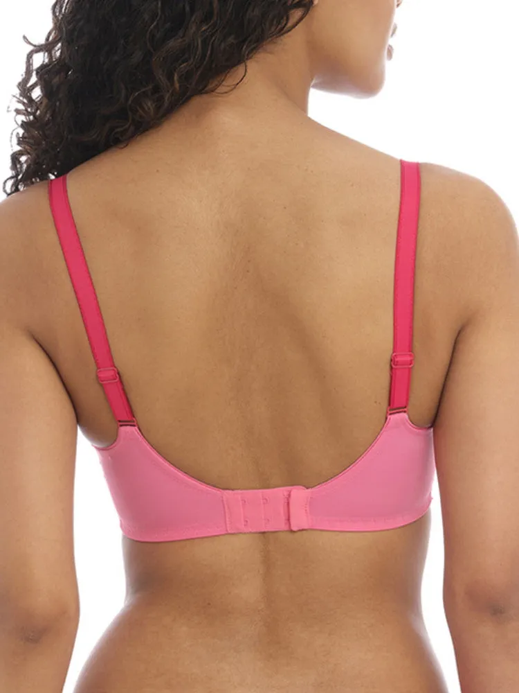 Offbeat Side Support Bra - Pink
