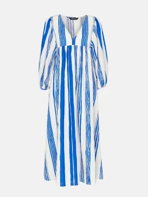 Painted stripe Gloria dress