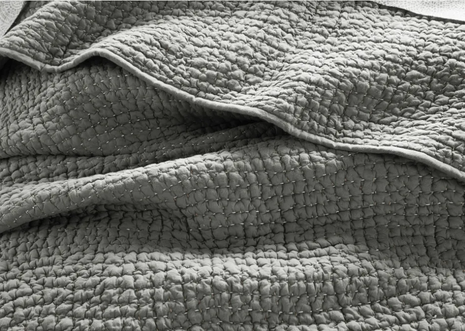 Pebbled Organic Quilts by Coyuchi