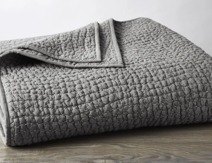 Pebbled Organic Quilts by Coyuchi