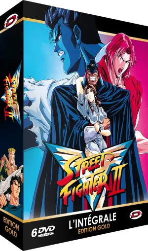 Street Fighter II V - Intgrale - Edition Gold (6 DVD   Livret)