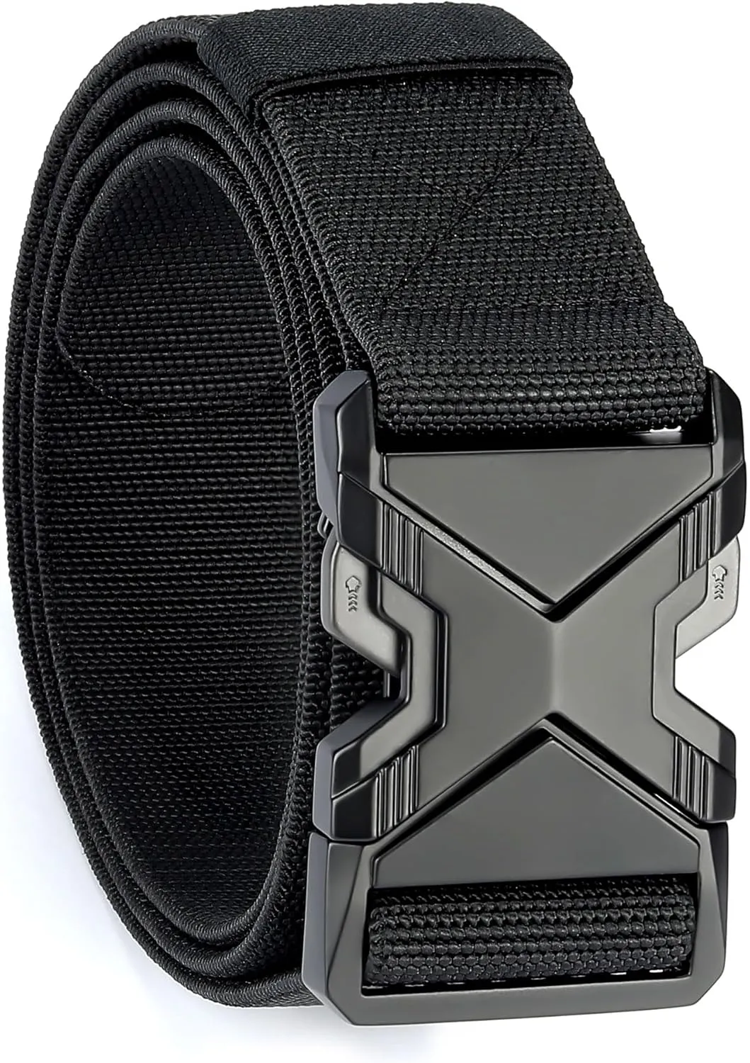 Tactical Belt Men Adjustable Military: Men's Belts 1000D nylon wear-resistant material