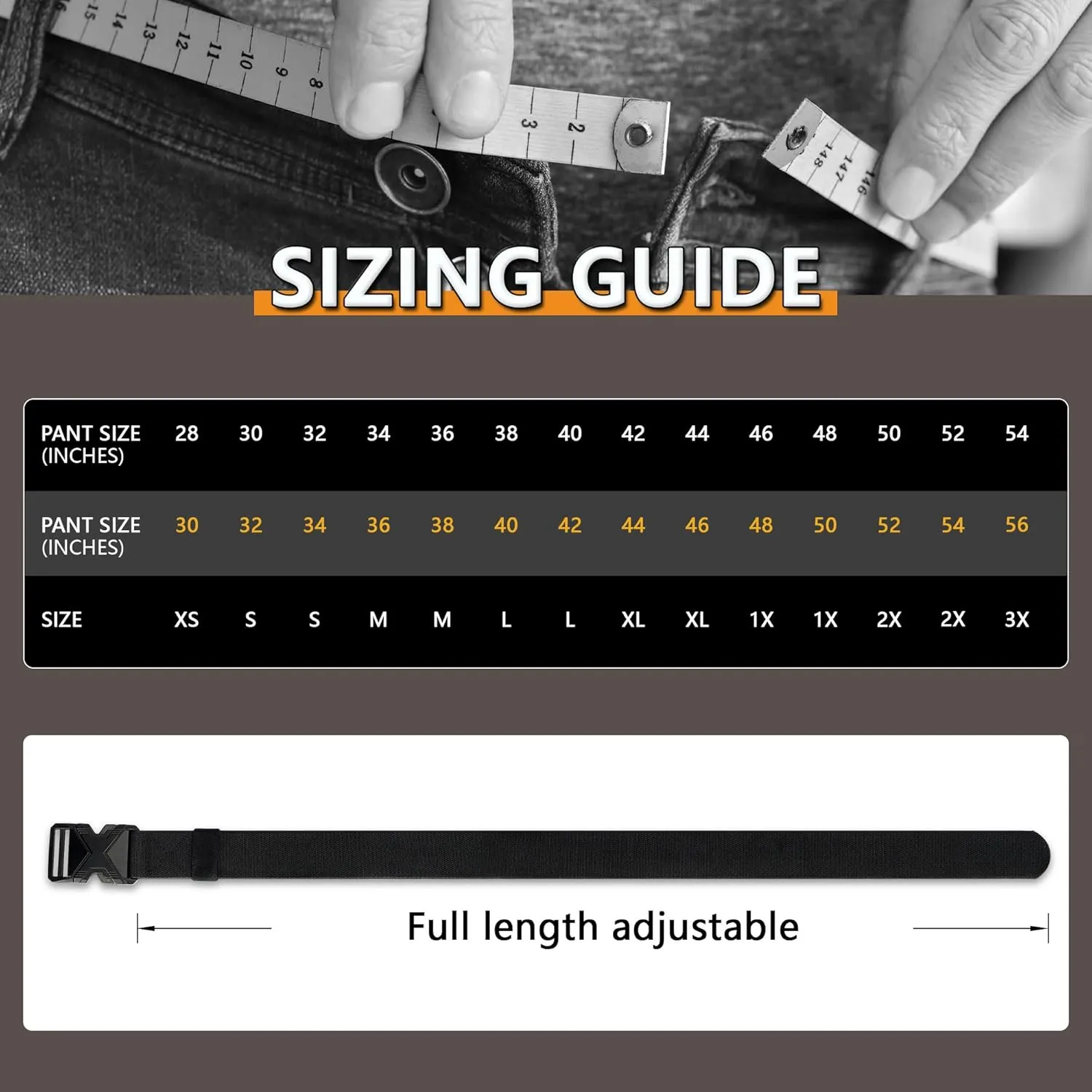 Tactical Belt Men Adjustable Military: Men's Belts 1000D nylon wear-resistant material